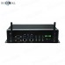 Eglobal New Arrival Cheapest Fanless Industrial Mini PC Intel Core i5-10200H 3 x HDMI 1.4 2 x RJ45 Intel 2.5G LAN Computer